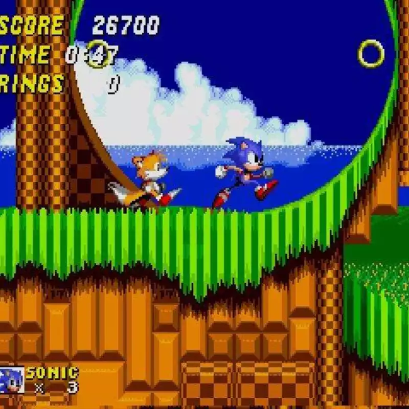 Jogos Antigos famosos - Sonic 1 e 2